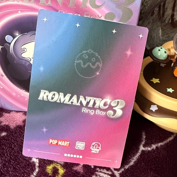 Authentic Pop Mart Pino Jelly Romantic Ring Box series 3 - Picture 4 of 9